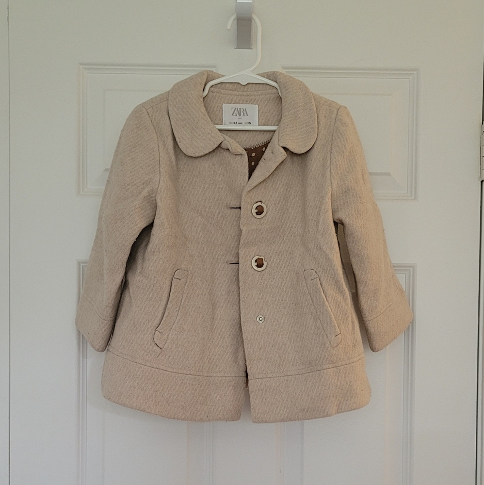 Zara Peter pan wool coat
